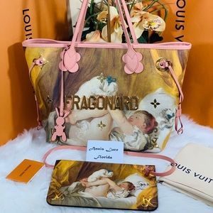 Ltd Ed.NF MMFragonard:LV-Jeff Koons Collaboration